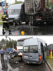 W wyniku wypadku sześć osób trafiło do stalowowolskiego szpitala.