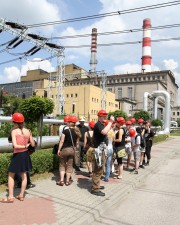 Warsztatowiczom bardzo podobało się zwiedzanie Elektrowni Stalowa Wola.