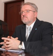 Minister Mirosław Orzechowski na spotkaniu z prezydentem Stalowej Woli