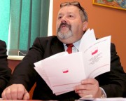 Jerzy Augustyn (SLD), kandydat na prezydenta Stalowej Woli przedstawił m.in. program wyborczy.