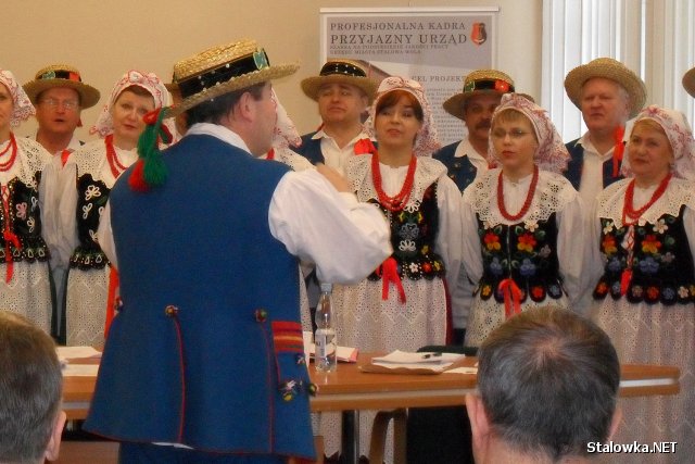 Lasowiacy zaśpiewali najpiękniejsze polskie kolędy, a następnie piosenki lwowskie.