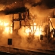 Stalowa Wola: Pożar hali przy dworcu PKP w Rozwadowie