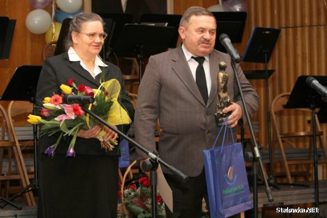 Agnieszka i Stanisław Smaliszowie, liderzy Stowarzyszenia Kobiet Słomianej w gminie Pysznica.