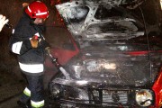 Spaleniu uległa komora silnika.
