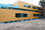 Budynek o łącznej powierzchni użytkowej 3 292,1 m2 powstał z myślą o rozwoju kierunku inżynierii środowiska.