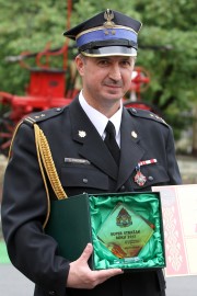 Strażak Roku 2011 Brygadier Leszek Zieliński.