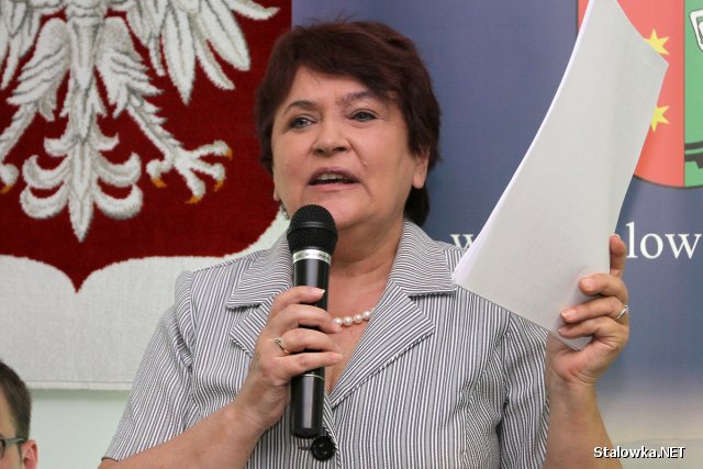 Grażyna Hejda, dyrektor podkarpackiego NFZ.