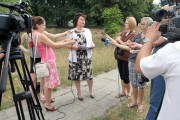 Poseł Renata Butryn spotkała się z dziennikarzami, by wyjaśnić po co przed kilkoma dniami zaprosiła do Stalowej Woli dyrektor podkarpackiego oddziału NFZ.