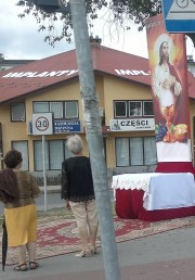 Ołtarz polowy przy Al. Jana Pawła II