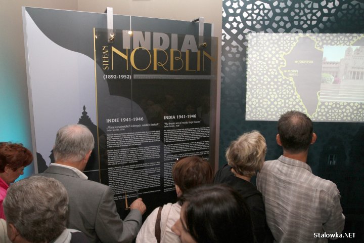 Wernisaż wystawy prac Stefana Norblina w Muzeum Regionalnym w Stalowej Woli.