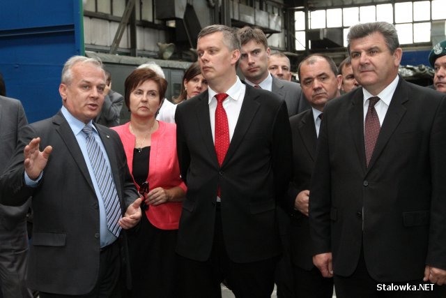 Wizyta ministra MON odbyła się na zaproszenie dwóch podkarpackich posłów Renaty Butryn oraz Zbigniewa Rynasiewicza.