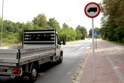 Na rozjeżdżonej przez tiry ul. Solidarności obowiązuje zakaz ruchu samochodów ciężarowych na odcinku od skrzyżowania z ul. Ofiar Katynia do ul. Grabskiego.