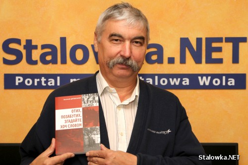 Anatol Diaczyński ze swoją najnowsza książką.