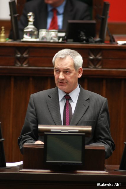 Antoni Błądek w mijającej kadencji zabierał głos z mównicy sejmowej w 124 debatach.