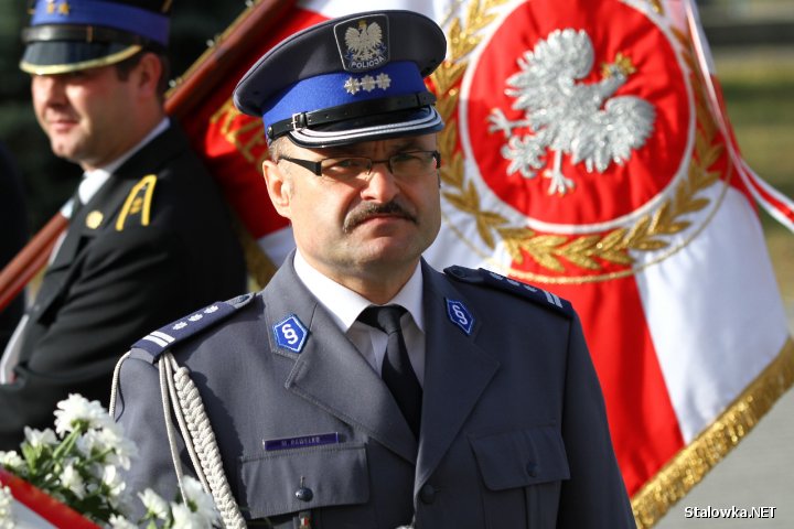 Msza Święta za Ojczyznę. Na zdjęciu: Mirosław Pawełko, komendant Komendy Powiatowej Policji w Stalowej Woli.