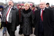 Wizyta stalowowolskiej delegacji ze sztandarem na Litwie zaowocowała początkiem współpracy między Stalową Wolą a Niemieżem.