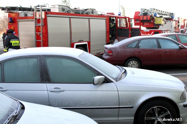 W środę rano stalowowolscy strażacy interweniowali przy ul. Czarnieckiego 22, gdzie jeden z mieszkańców zgłosił wydobywający się z mieszkania dym.