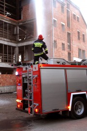 Dzięki szybkiej reakcji straży pożar został ugaszony.