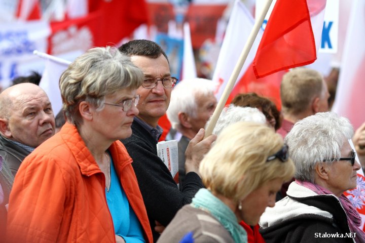 II Ogólnopolski Marsz w Obronie Wolnych Mediów w Warszawie.