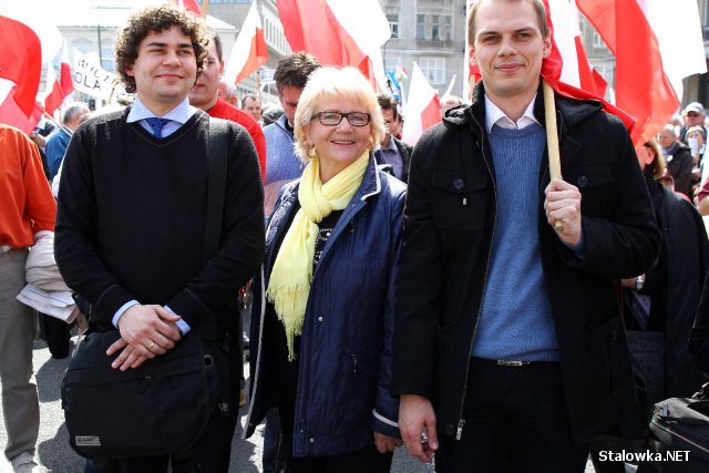 Wyjazd grupy stalowowolskiej do Warszawy zainicjowała senator Janina Sagatowska.