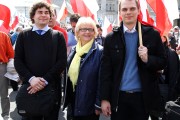 Wyjazd grupy stalowowolskiej do Warszawy zainicjowała senator Janina Sagatowska.