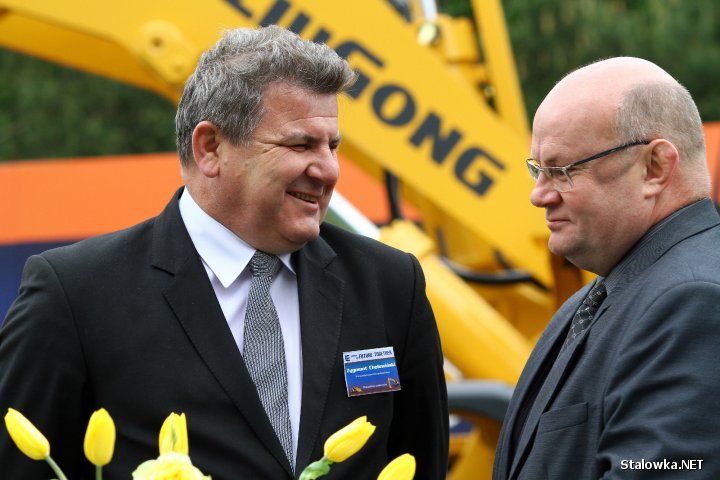 LiuGong zaprezentował w Stalowej Woli dwie nowe maszyny.