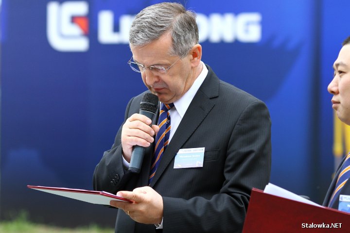 LiuGong zaprezentował w Stalowej Woli dwie nowe maszyny.