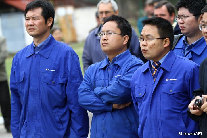 LiuGong zaprezentował w Stalowej Woli dwie nowe maszyny.