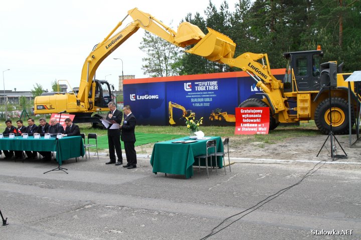 LiuGong zaprezentował w Stalowej Woli dwie nowe maszyny.