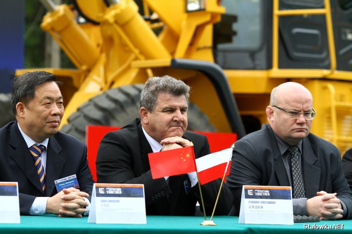 LiuGong zaprezentował w Stalowej Woli dwie nowe maszyny.