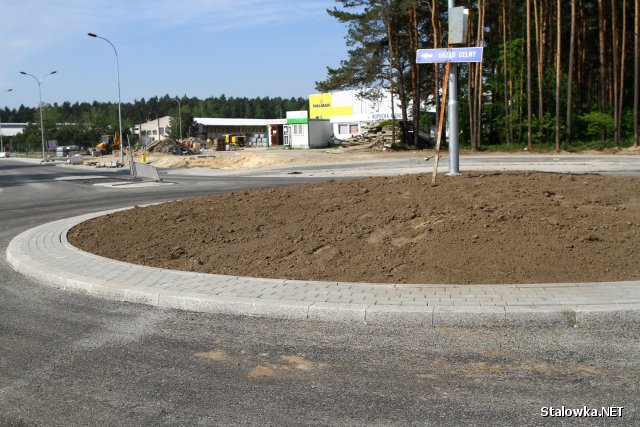 Niebawem od nowo wybudowanego ronda przy Urzędzie Celnym będzie można kierować się w stronę ronda usytuowanego przy Zakładzie Kuźni Matrycowej.