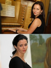 Organistka Katarzyna Sroka oraz sopranistka Małgorzata Jałocha zaprezentowały się 17 lipca 2012 roku przed rozwadowską publicznością.