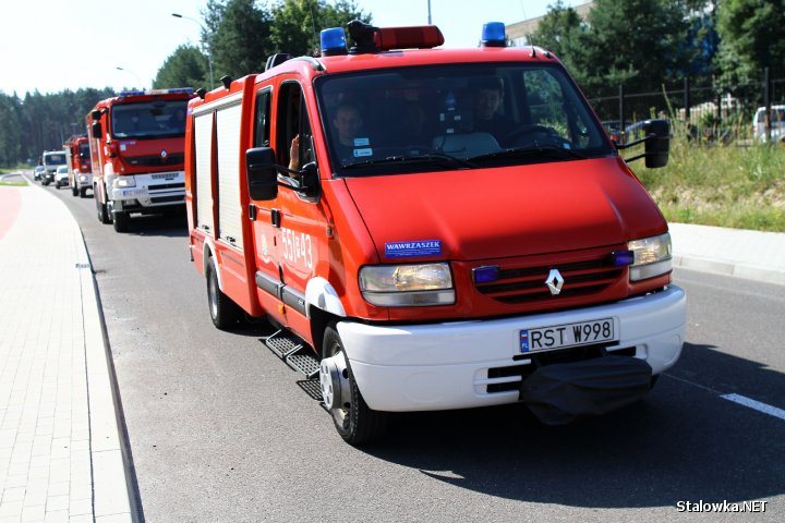 Droga przez hutę łącząca ulicę Grabskiego i Kwiatkowskiego w Stalowej Woli.