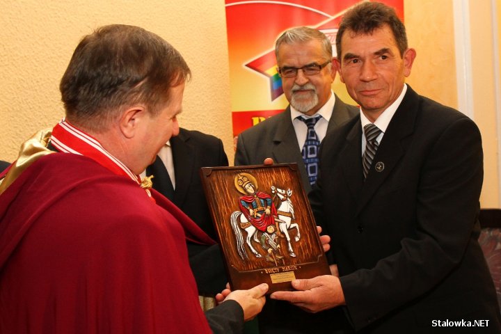Uroczystość wręczenia certyfikatów św. Marcina z Tours w Stalowej Woli.