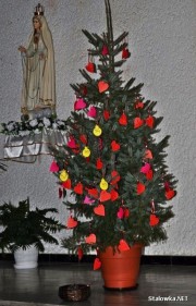 Drzewko bożonarodzeniowe księży Michalitów co roku cieszy się dużym zainteresowaniem potrzebujących i darczyńców.