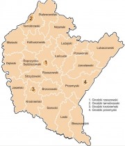 Od 1 stycznia 2013 roku na mapie województwa podkarpackiej zaszły trzy zmiany, w tym jedna dotycząca nazwy miejscowości w powiecie niżańskim.