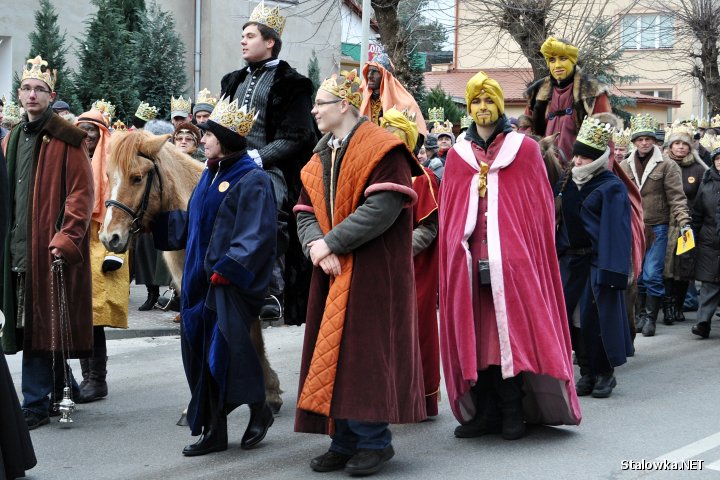 Orszak Trzech Króli w Stalowej Woli.