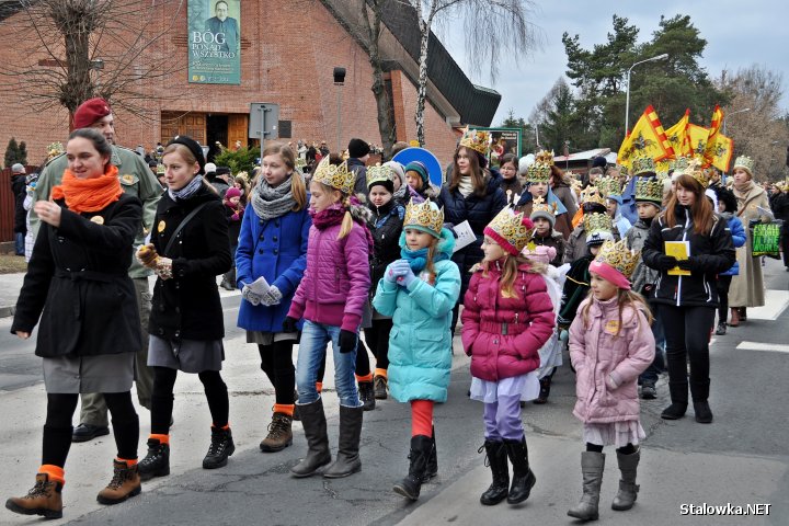Orszak Trzech Króli w Stalowej Woli.