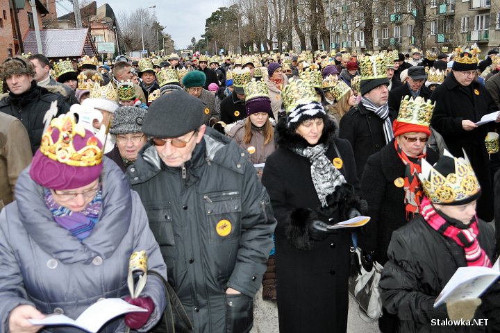 Orszak Trzech Króli w Stalowej Woli.