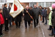Uczniowie gimnazjum w Niemieżu, któremu władze Stalowej Woli ufundowały sztandar w 2011 roku, przyjechali do Stalowej Woli.