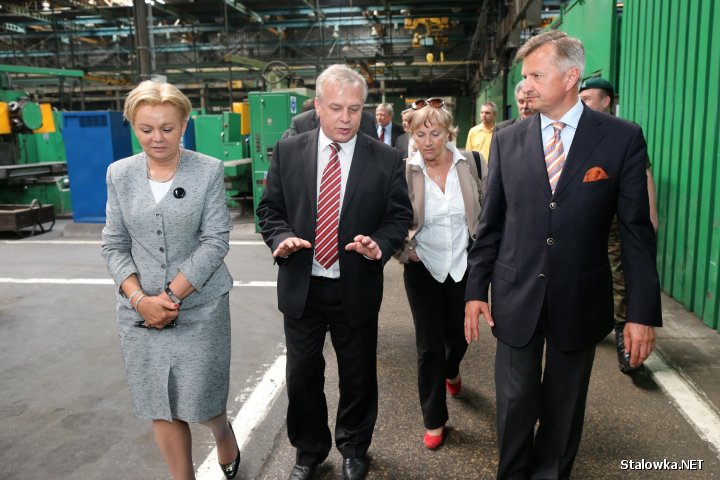 Sejmowa Komisja Obrony Narodowej w Hucie Stalowa Wola S.A.