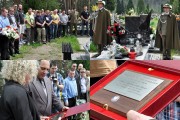 Poszkodowani w misjach zagranicznych żołnierze wojsk lądowych złożyli hołd przy grobie kpr. Michała Kołka.