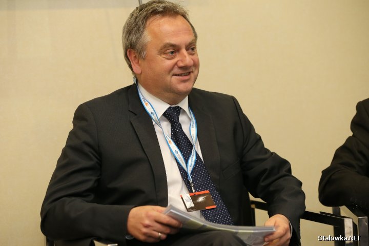 Huta Stalowa Wola na Europejskim Kongresie Gospodarczym. Na zdjęciu: Adam Janik, prezes zarządu Wojskowych Zakładów Mechanicznych S.A. w Siemianowicach Śląskich.