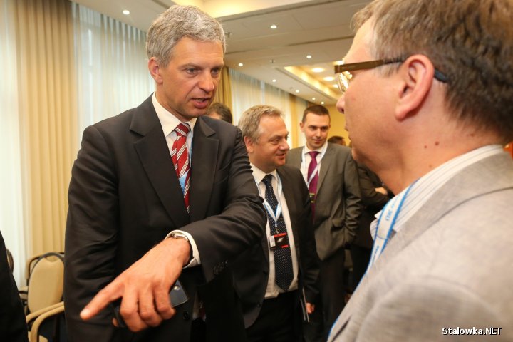 Huta Stalowa Wola na Europejskim Kongresie Gospodarczym. Na zdjęciu: Paweł Poncyliusz, były sekretarz stanu w Ministerstwie Gospodarki.