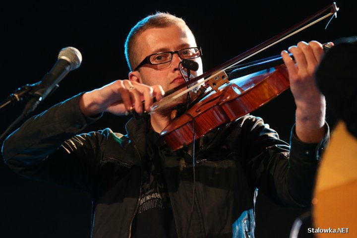 Grzegorz Turnau na Nocy Muzeów w Stalowej Woli.