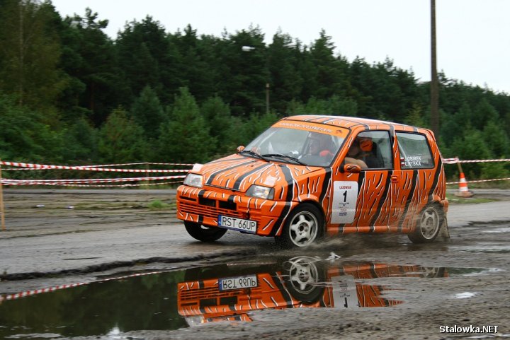 Konkursowa Jazda Samochodem Lasowiak 2008.