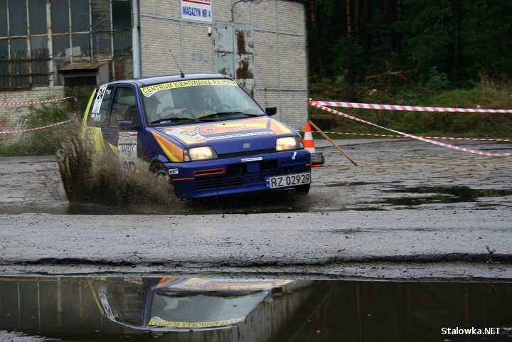 Konkursowa Jazda Samochodem Lasowiak 2008.