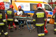 W piątek, 13 września 2013 r. około godz. 10:00, koło salonu samochodowego w Jamnicy (gmina Grębów, powiat tarnobrzeski) doszło do groźnego wypadku, w którym zderzyły się trzy pojazdy.