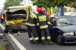 W piątek, 13 września 2013 r. około godz. 10:00, koło salonu samochodowego w Jamnicy (gmina Grębów, powiat tarnobrzeski) doszło do groźnego wypadku, w którym zderzyły się trzy pojazdy.