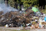 Miasto chce zniechęcić bywalców cmentarza w Rozwadowie do podrzucania śmieci na swojej działce, w miejscu zakazu wyrzucania odpadów innych niż szkło i plastik.